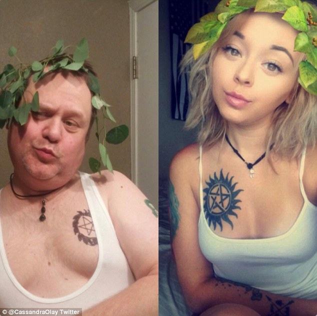 Otec trolluje svoje deti. Paroduje ich fotografie, ktoré postujú na sociálnych sieťach. Tieto fotky musíš vidieť 2 35BCC07500000578 3663232 Hilarious A prankster Dad has taken to copying selfies his child a 20 1467086902581