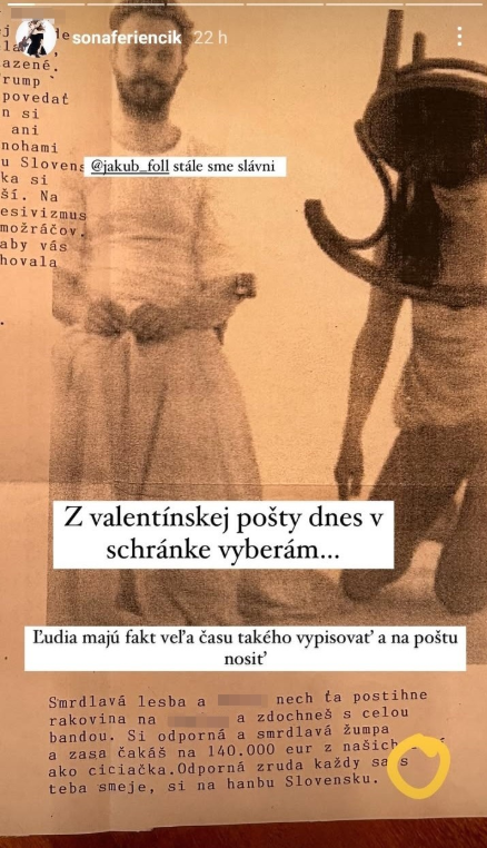 Partnerka Michala Šimečku dostala nechutný list: Neuveriteľné, čo jej v ňom priali! 2 image 52