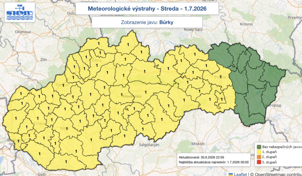 Pripravte sa na ďalšie PEKLO. Počasie sa výrazne zmení a zasiahne nás nebezpečná kombinácia. V ktorých okresoch by ste mali byť v strehu? 2 image