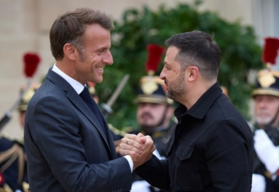 macron zelensky