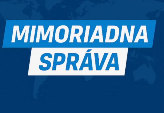 Mimoriadna správa